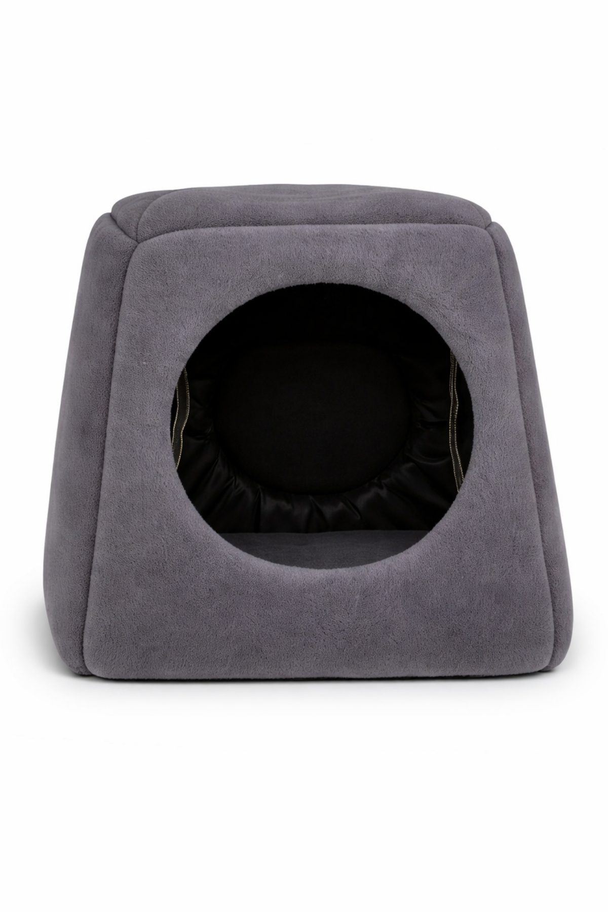 Trompet's Gri Yıkanabilir 3 Fonksiyonlu Kedi Yatağı