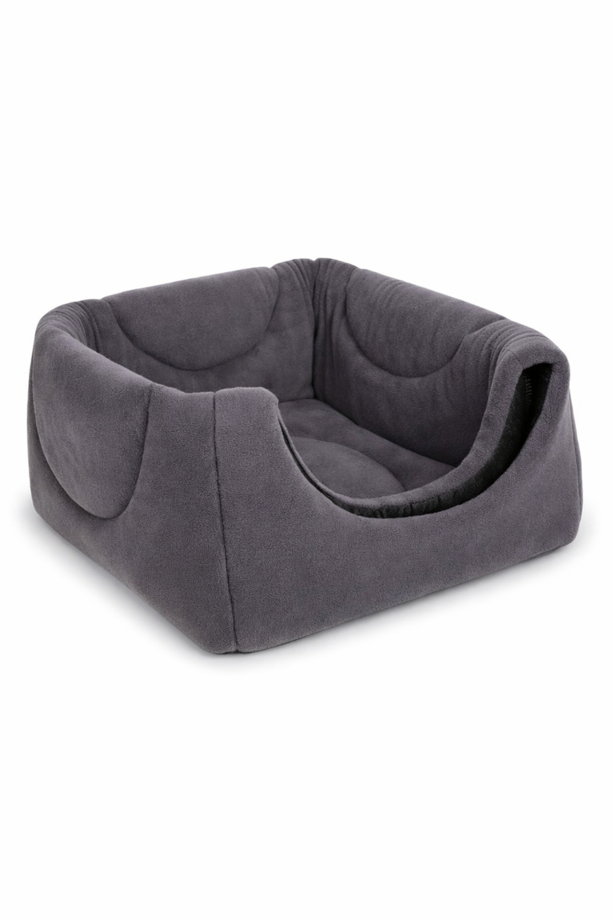 Trompet's Gri Yıkanabilir 3 Fonksiyonlu Kedi Yatağı