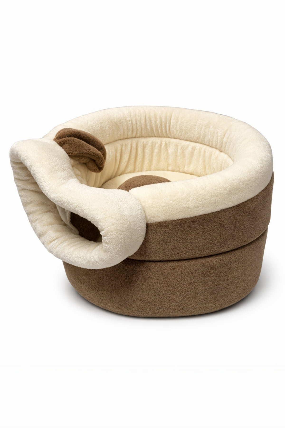 Trompet's Kahve Bej Yıkanabilir Kutu Kedi Yatağı 40x40 Cm Trompet's Kahve Bej Yıkanabilir Kutu Kedi Yatağı 40x40 Cm