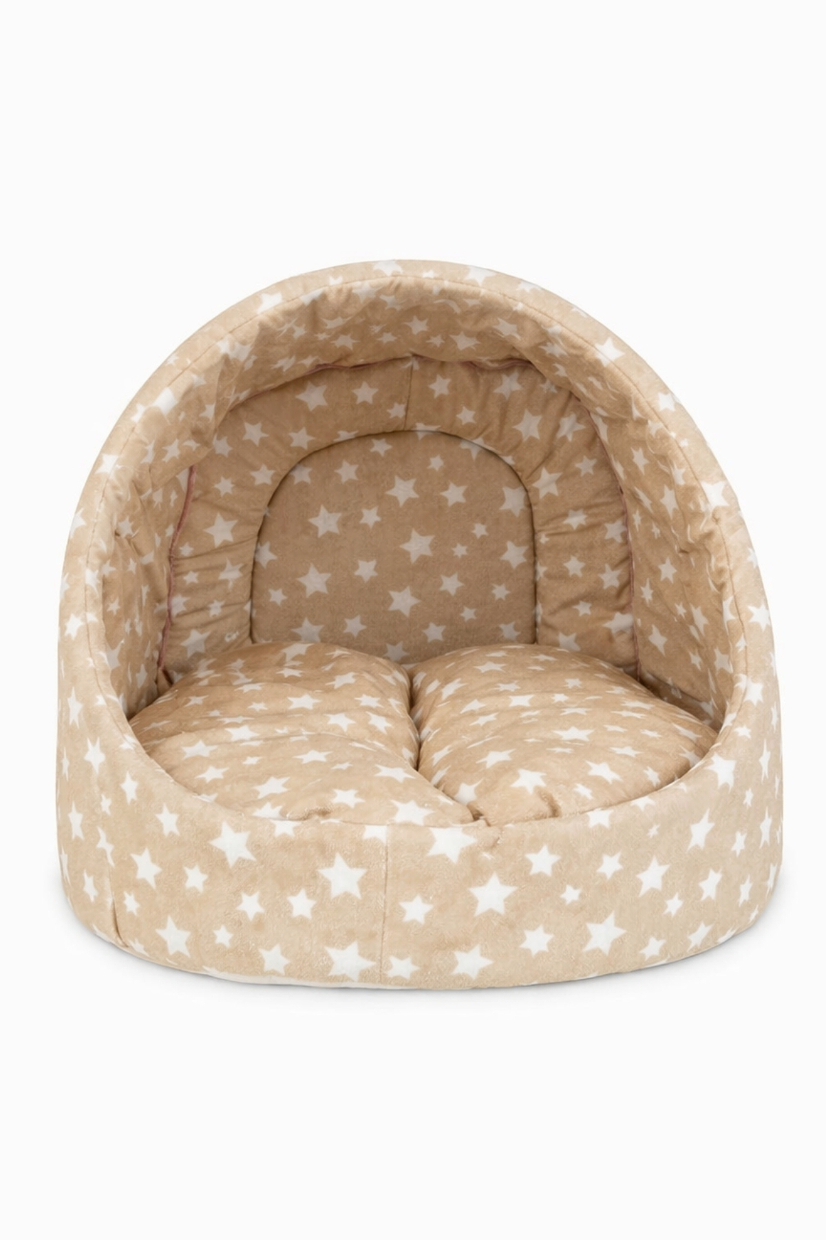 Trompet's Kahverengi Yıldızlı Mağara Kedi Yatağı Trompet's Kahverengi Yıldızlı Mağara Kedi Yatağı