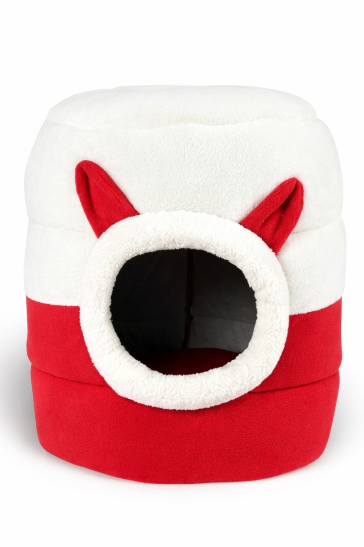 Trompet's Kırmızı Beyaz Yıkanabilir Kutu Kedi Yatağı 40x40 Cm Trompet's Kırmızı Beyaz Yıkanabilir Kutu Kedi Yatağı 40x40 Cm