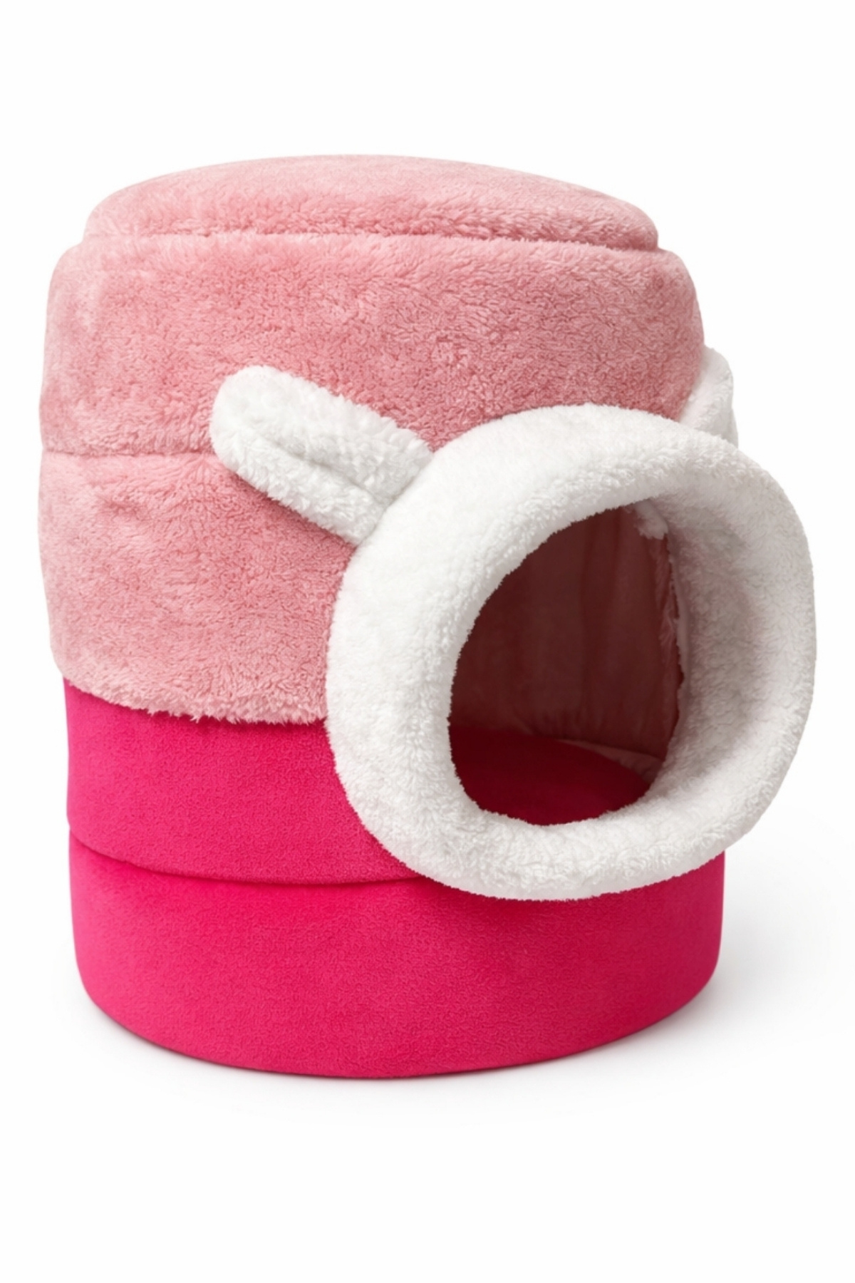 Trompet's Pembe Yıkanabilir Kutu Kedi Yatağı 40x40 Cm