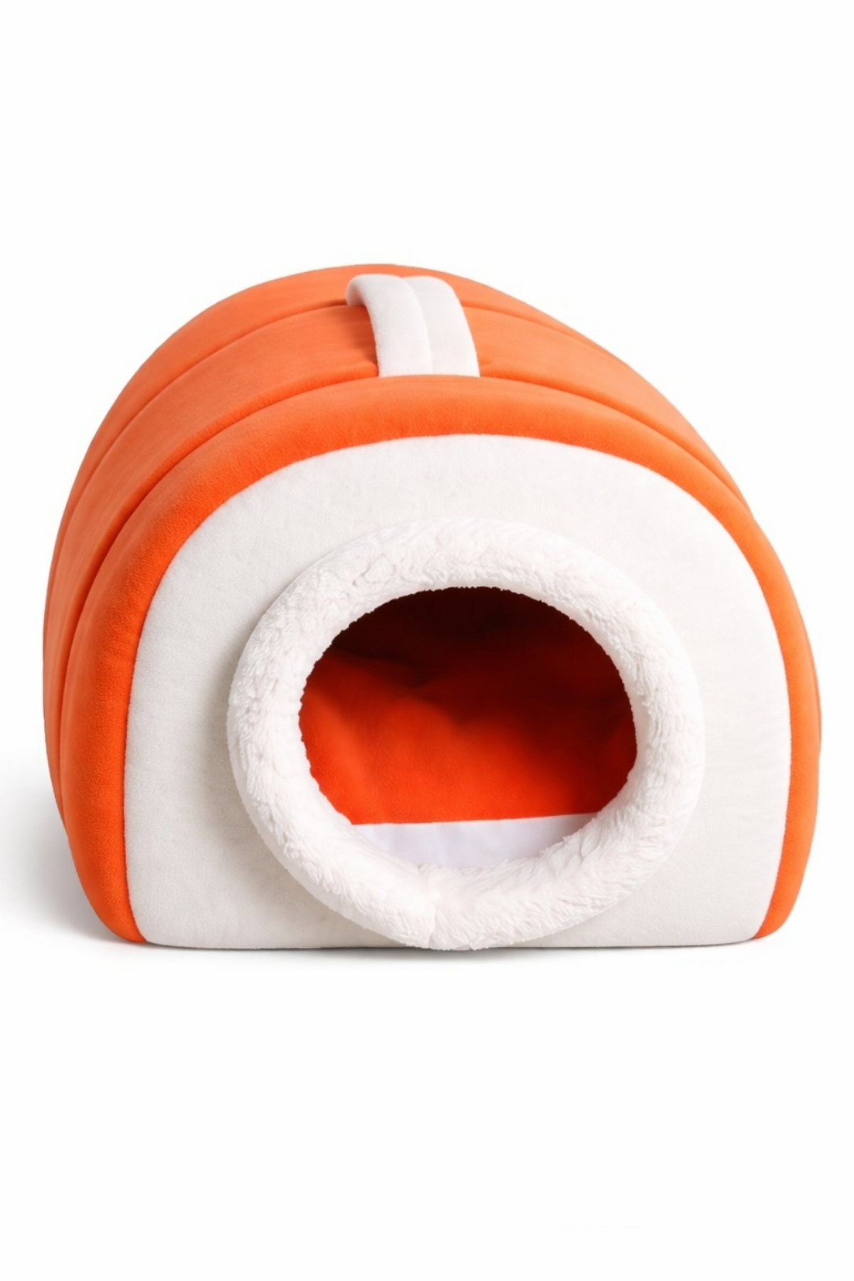 Trompet's Turuncu Taşınabilir Kedi Yatağı