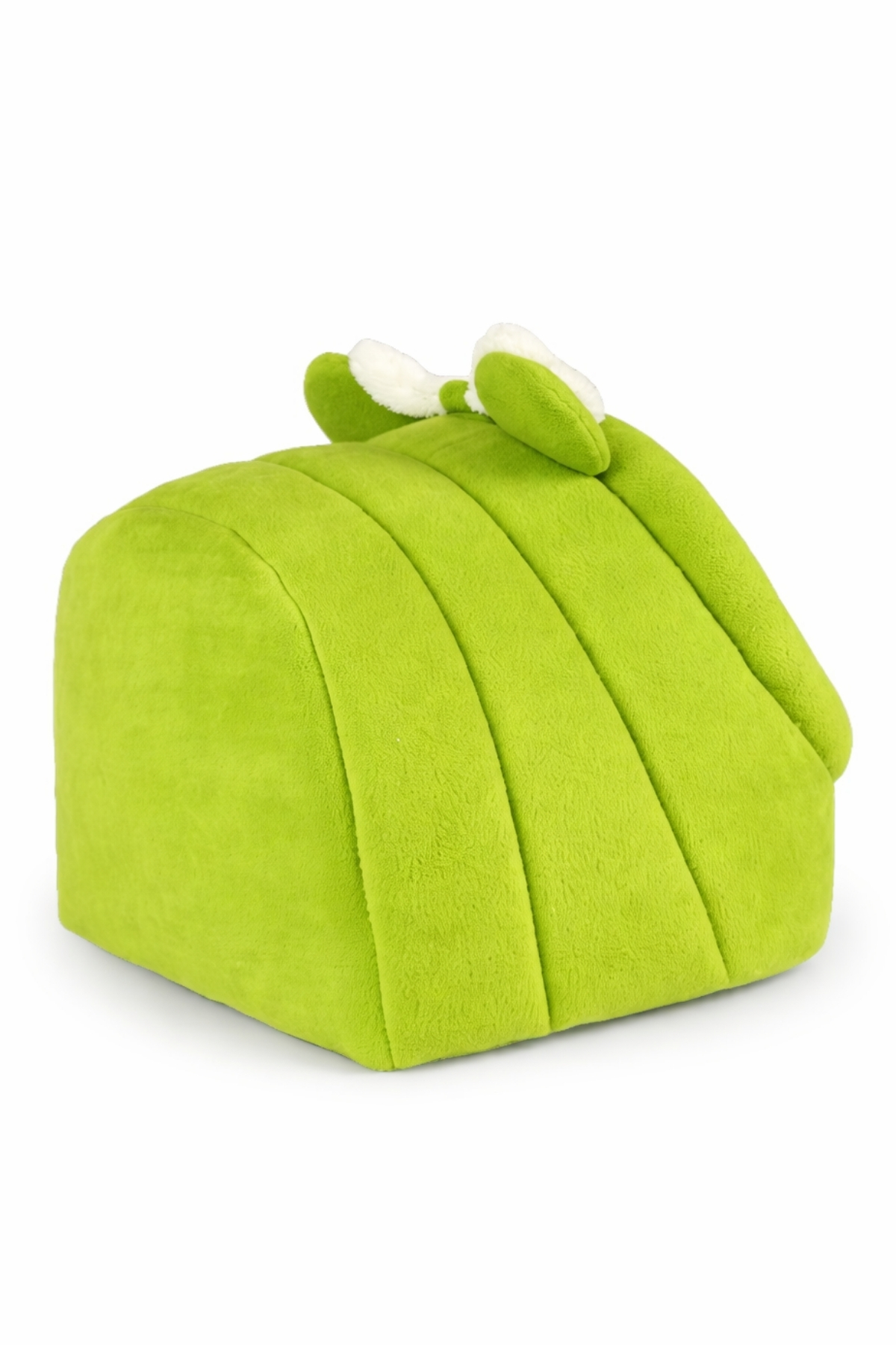 Trompet's Yeşil Polar Kulaklı Alaska Kedi ve Küçük Irk Köpek Yatağı