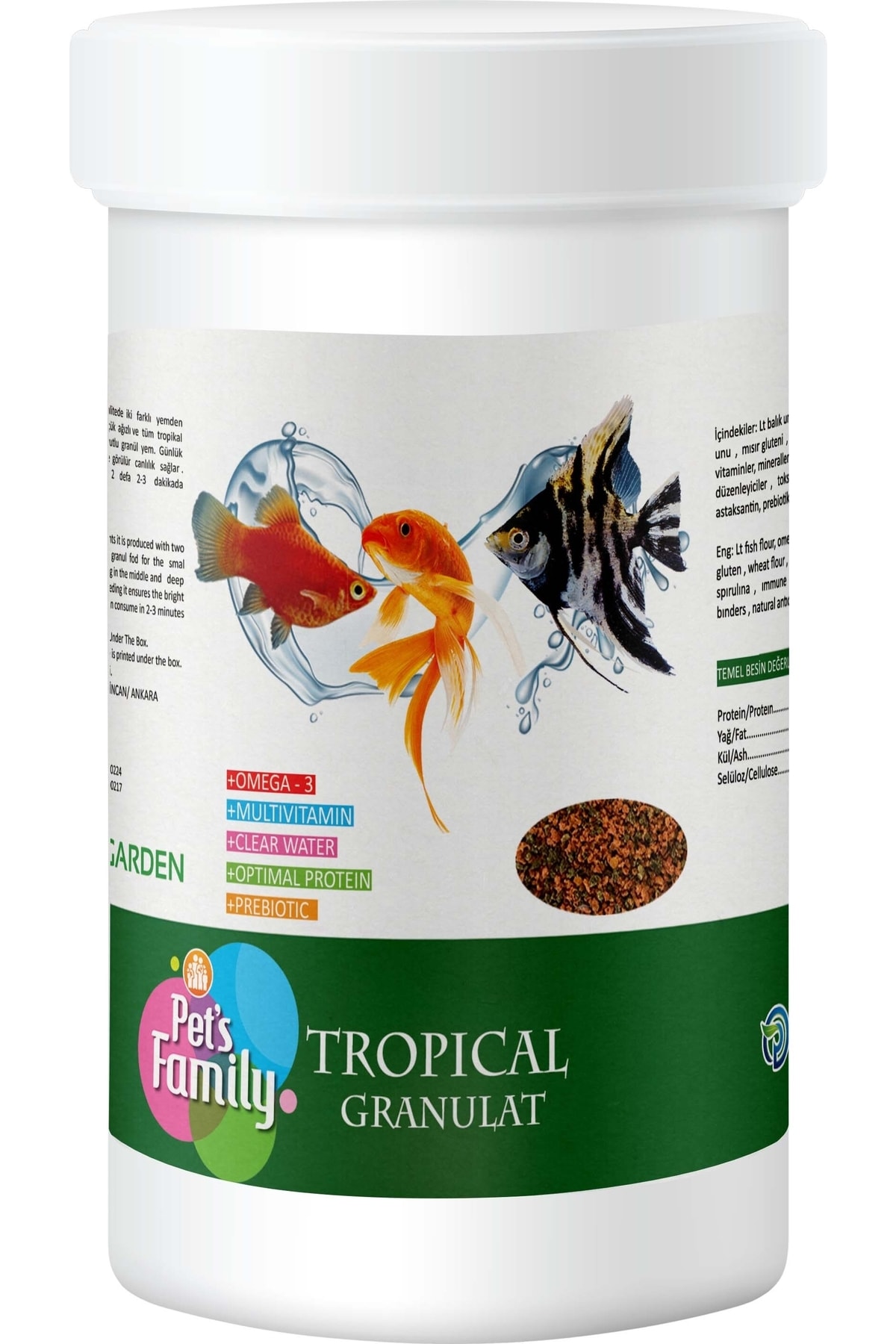Pets Family Tropical Granulat 250ml/100g