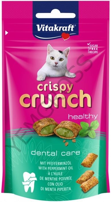Vitakraft Crispy Crunch Naneli Kedi Ödül 60Gr (8)