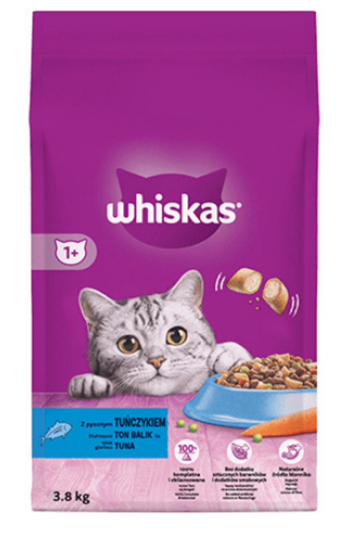 Whiskas Ton Balikli Ve Sebzeli Kedi Mamasi 3.8 Kg
