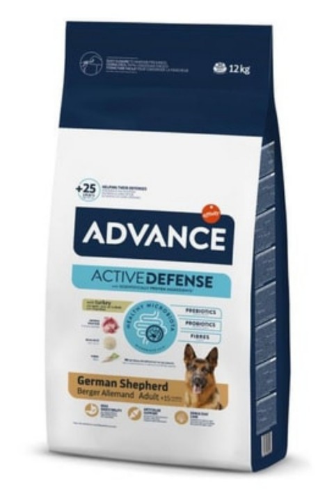 Advance German Shepherd Hindili Alman Kurdu Köpek Maması 12 Kg