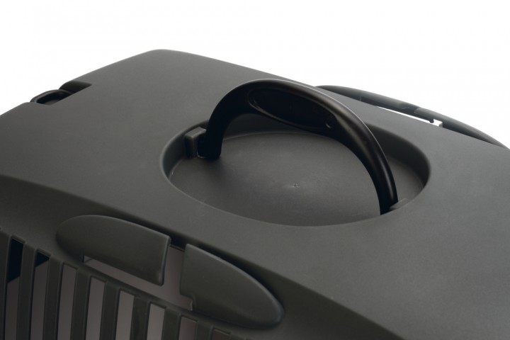 Beeztees Köpek veya Kedi Taşıma Kabı, 6Kg'ye kadar, Koyu Gri/Gri, 48x32x31cm