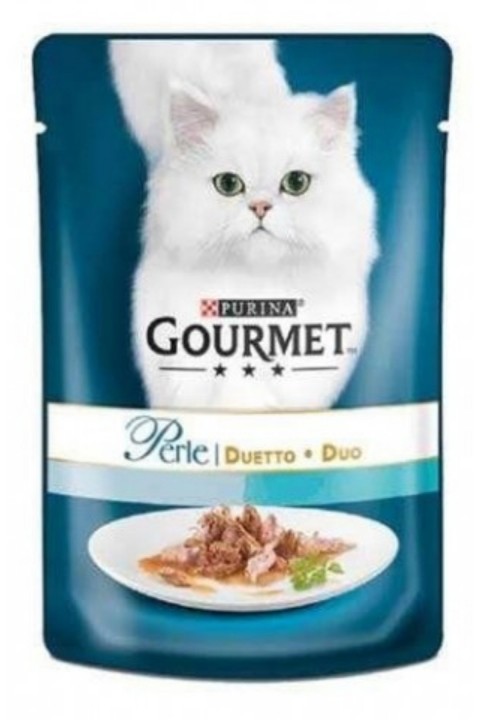 Gourmet Perle Izgara Tuna Balıklı Pouch Kedi  Maması -85Gr