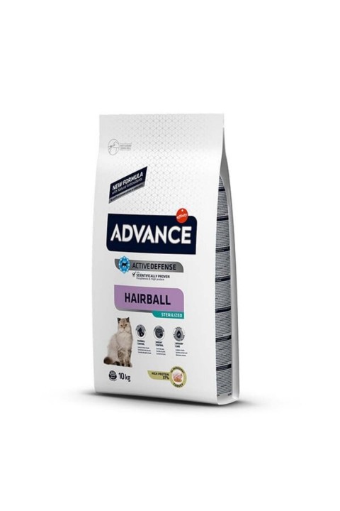 Advance Cat Sterılızed Haırball 10 Kg