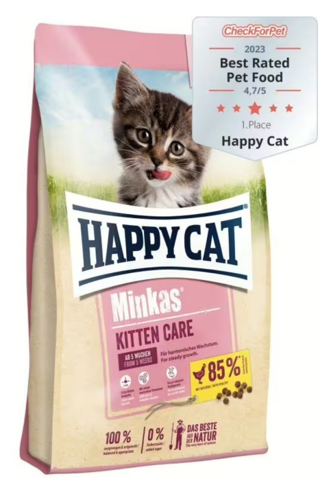 Happy Cat Minkas Kitten Tavuklu Yavru Kedi Maması 1,5 Kg