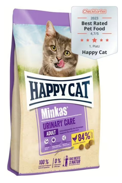 Happy Cat Minkas Urinary Care İdrar Yolu Sağlığı Tavuklu Kedi Maması 10 Kg