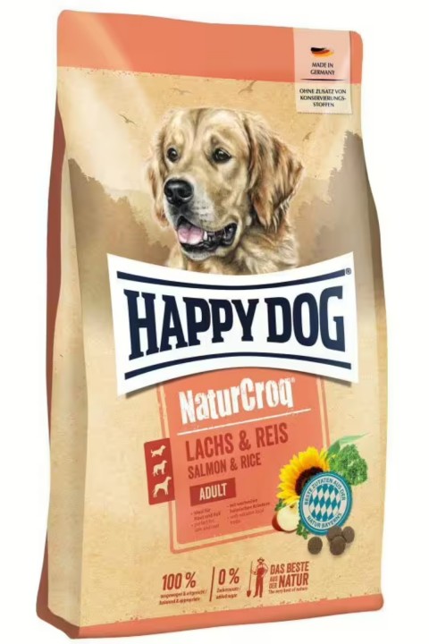 Happy Dog NaturCroq Somonlu Ve Pirinçli Köpek Maması 11 Kg