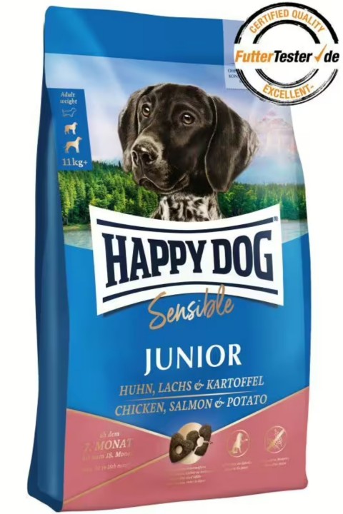 Happy Dog Sensible Junior Somon ve Patatesli Yavru Köpek Maması 10 Kg