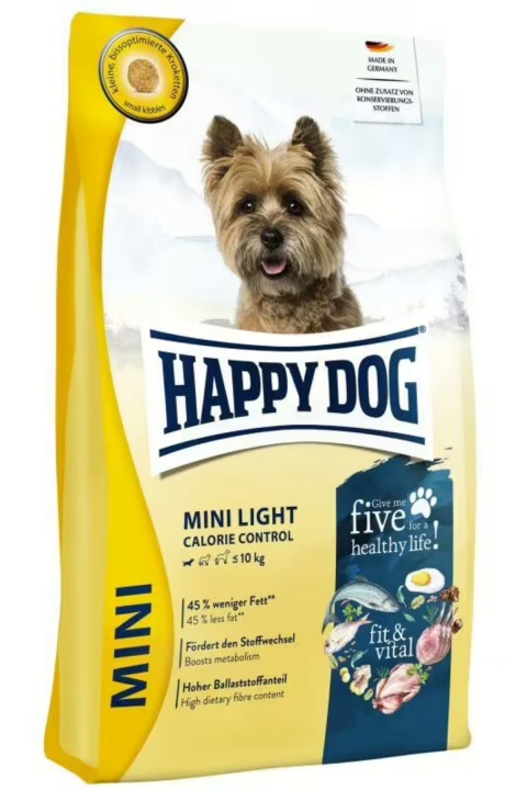 Happy Dog Mini Light Küçük Irk Yetişkin Diyet Köpek Maması 4 Kg