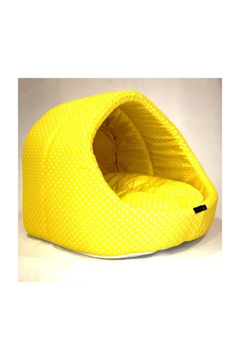 Kedi Köpek Yatağı Sarı