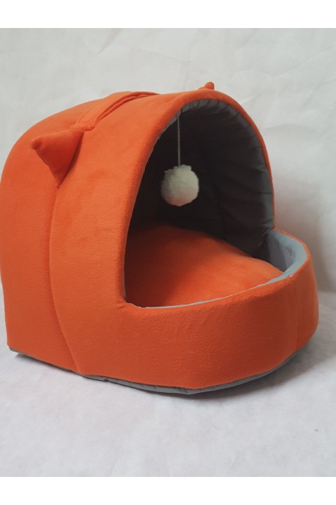 Kedi Köpek Yatağı Yuvası Yıkanabilir Kulaklı Neroplrklk2024101