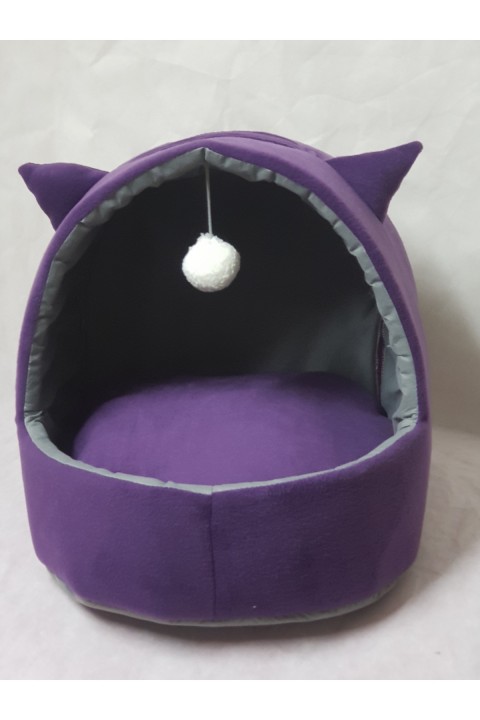 Kedi Köpek Yatağı Yuvası Yıkanabilir Kulaklı Neroplrklk2024101