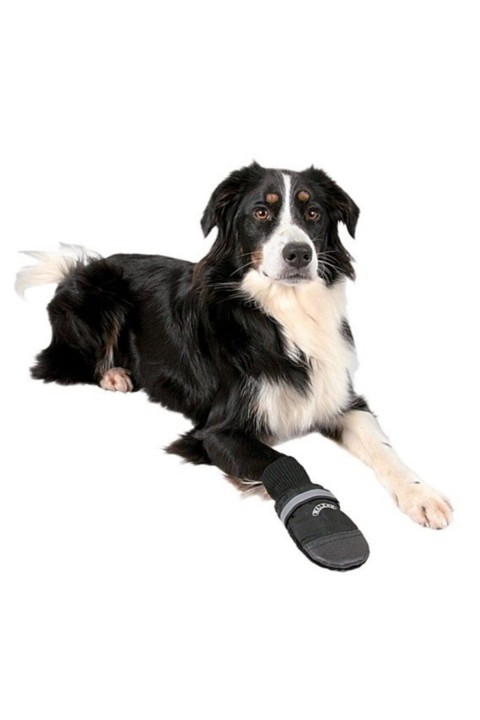 Trixie Köpek Patiği Yumuşak 2 Adet XS Yorkshire Terrier Siyah