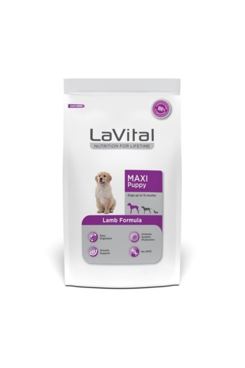 LAVITAL DOG MAXI PUPPY LAMB15K