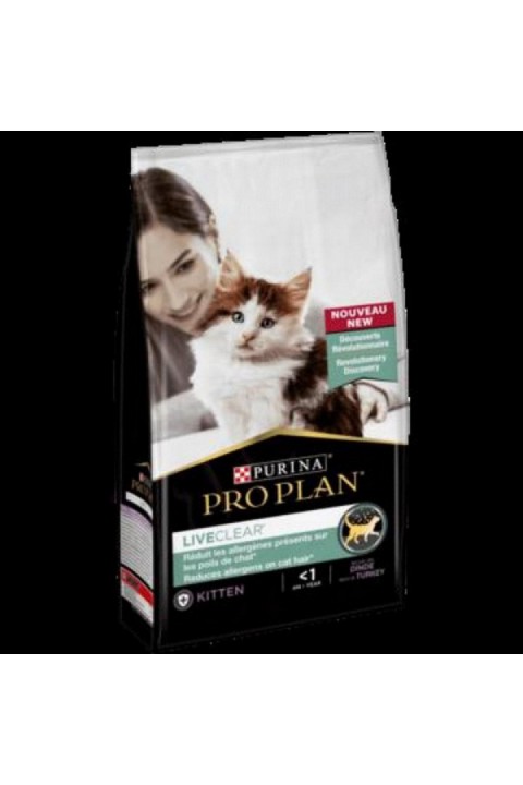 Liveclear Kitten Turkey Kedi Maması - 1,4 Kg