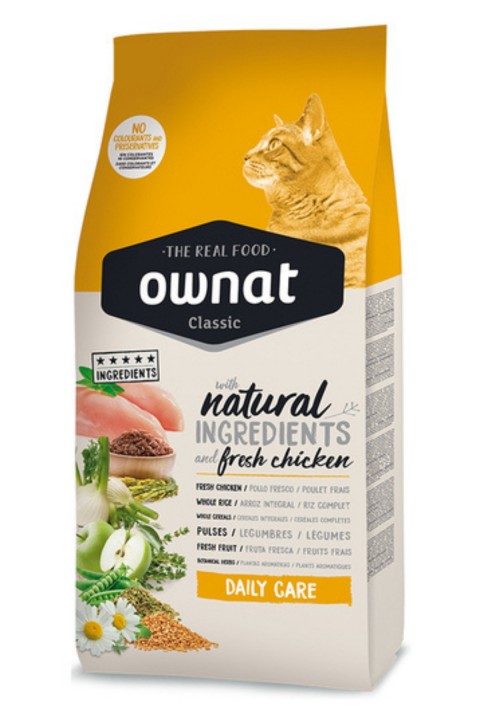 Ownat 1,5 kg Daily Care Yetişkin Tavuklu Kedi Maması