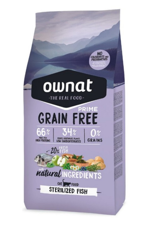 Ownat 3 kg Sterilised Somonlu Kedi Maması