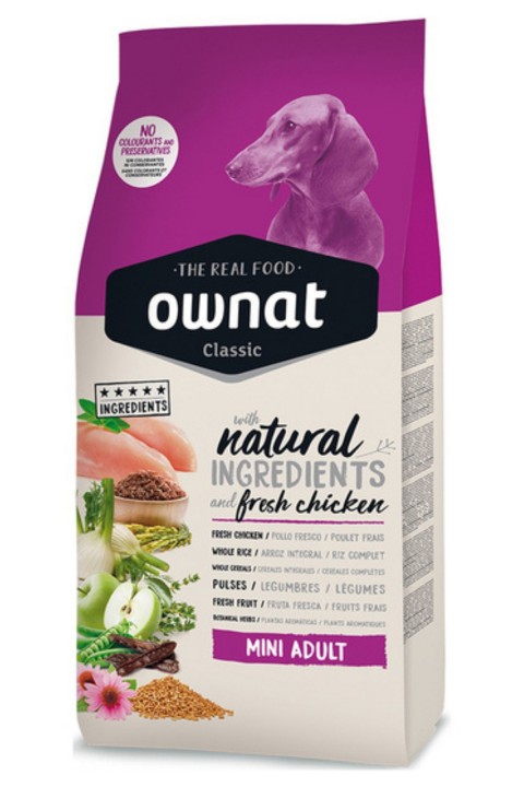 Ownat 4 kg Tavuklu Classic Mini Adult Köpek Maması