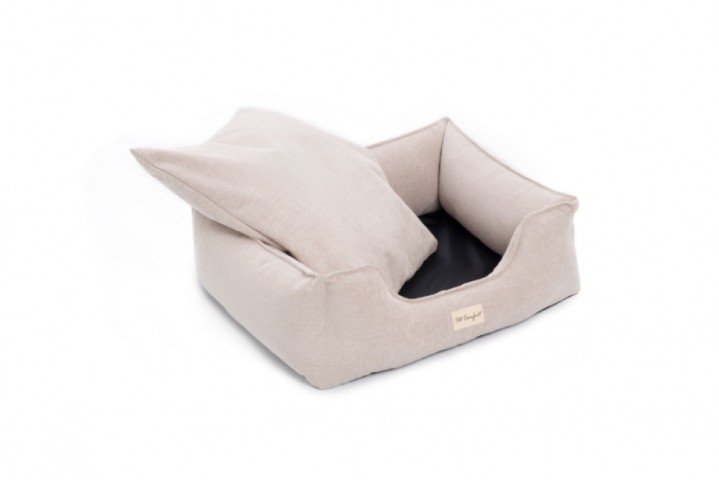 Pet Comfort Alpha  Ekru Köpek Yatağı M 80x65cm