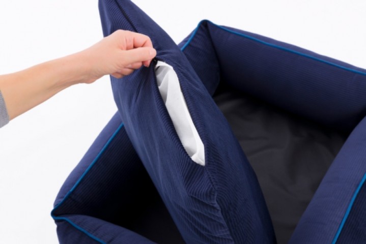 Pet Comfort Golf  Lacivert Kedi ve Köpek Yatağı S 75x60cm