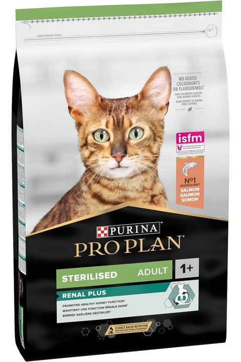 Pro Plan Sterilised Kısırlaştırılmış Kediler Için Somonlu Ve Ton Balıklı Kedi Maması 3 Kg