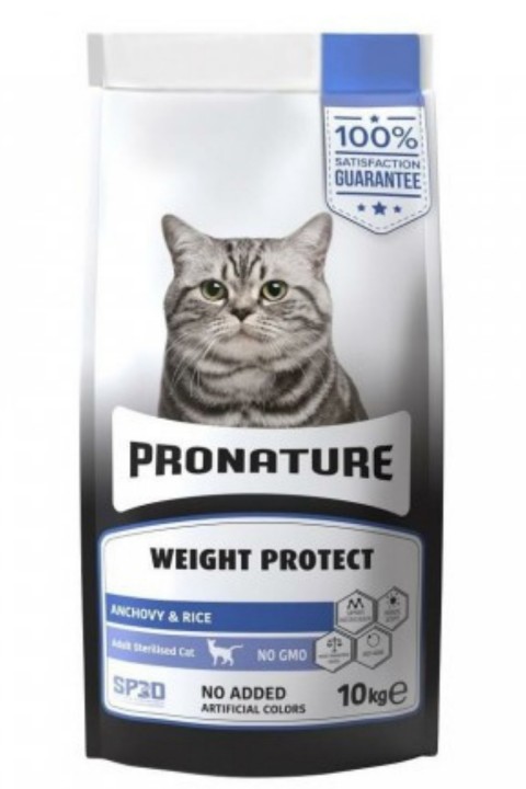 Pronature Hamsili ve Pirinçli Kısırlaştırılmış Kedi Maması 10 Kg