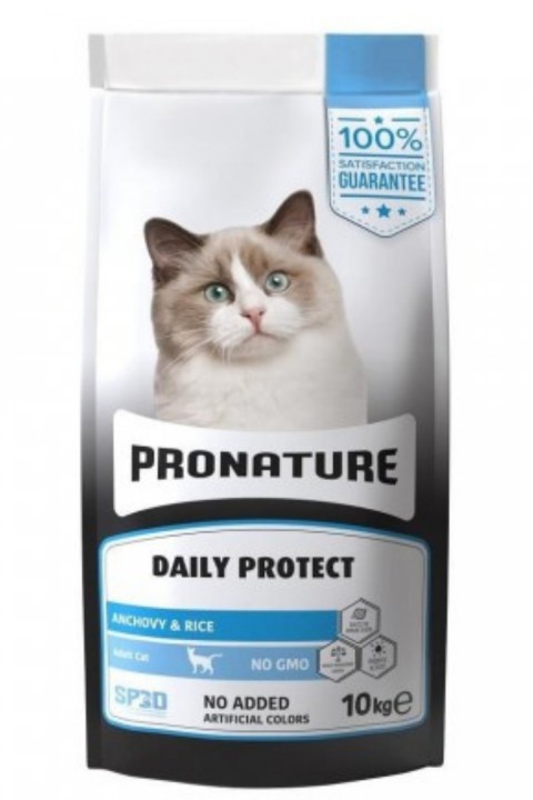 Pronature Hamsili ve Pirinçli Yetişkin Kedi Maması 10kg