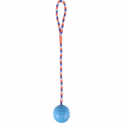 Renkli İpli Kauçuk Top 5,5Cm