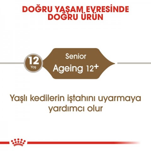 Royal Canin Ageing 12+ Yaşlı Kuru Kedi Maması 2 Kg