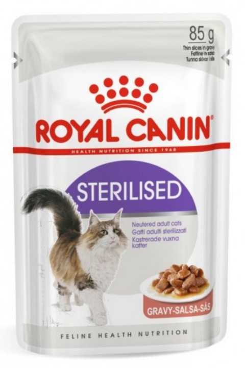 Royal Canin Gravy Sterilised Kısırlaştırılmış Yaş Kedi Maması 85gr