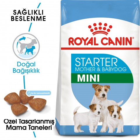 Royal Canin Mini Starter Küçük Irk Anne ve Yavru Köpek Maması 4 Kg