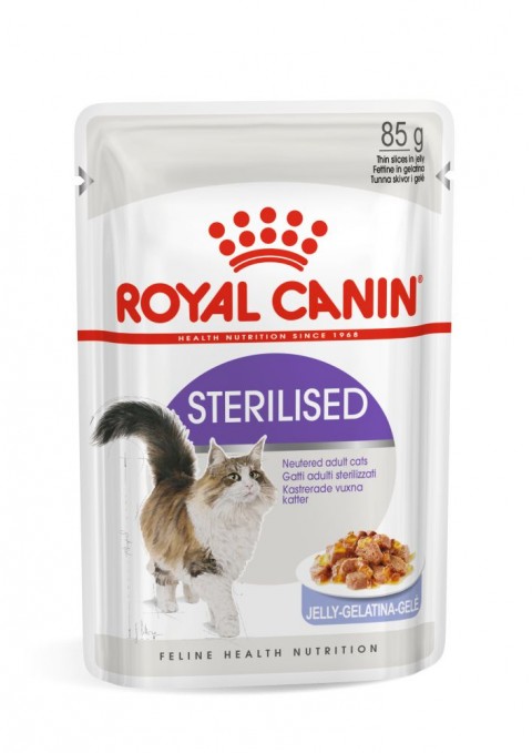 Royal Canin Sterilised Jelly Kısırlaştırılmış Kedi Konserve Yaş Maması Pouch 85 gr