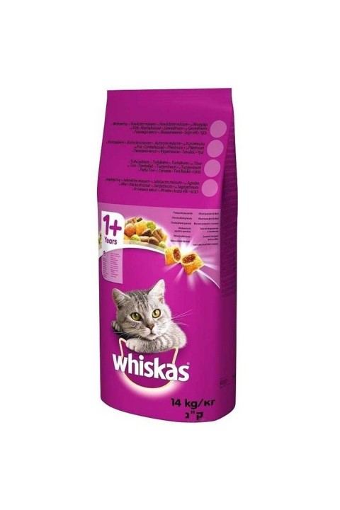 Whiskas Biftek&Havuç Kedi Maması - 14Kg