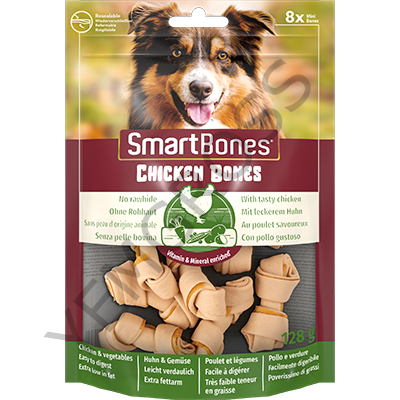 SMARTBONES CHK.MINI 8PC 28XP