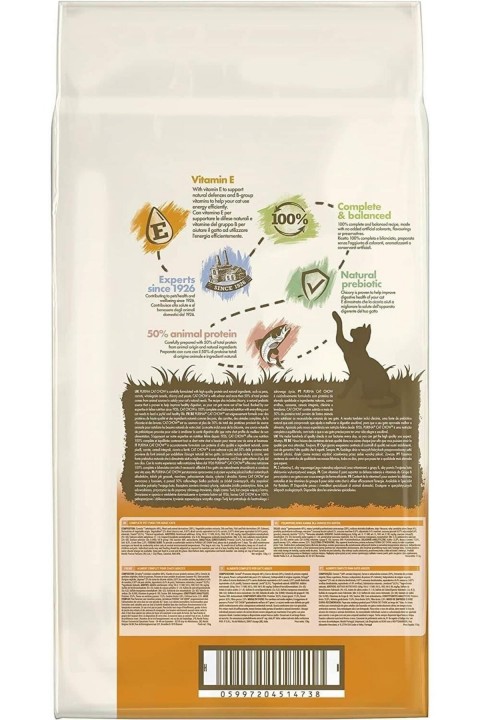 Cat Chow Adult Somonlu Kedi Maması-15Kg