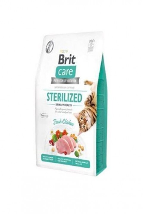 Brit Care Cat G-F Sterilized Urinary Health Fresh Chicken 7 Kg