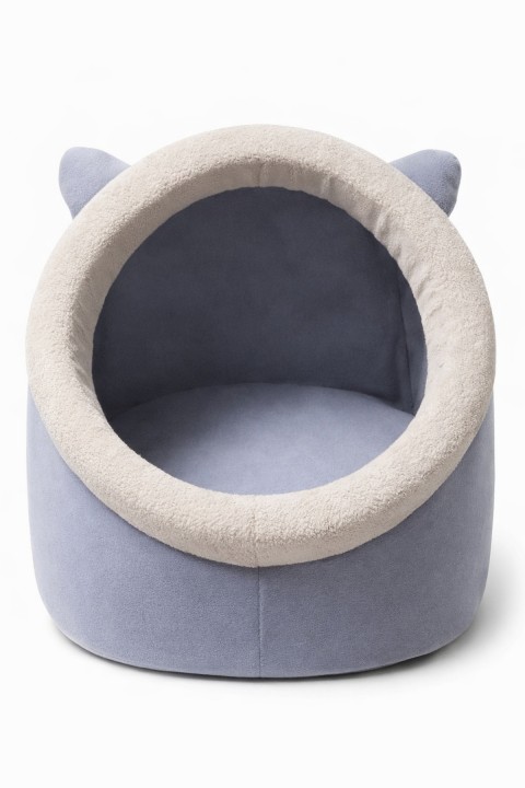 Trompet's Gri Kulaklı Alaska Kedi ve Küçük Irk Köpek Yatağı