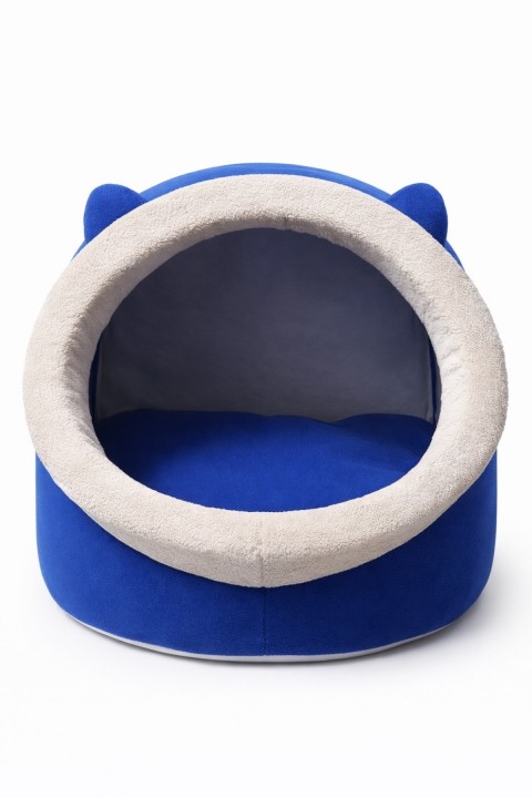 Trompet's Mavi Kulaklı Alaska Kedi ve Küçük Irk Köpek Yatağı