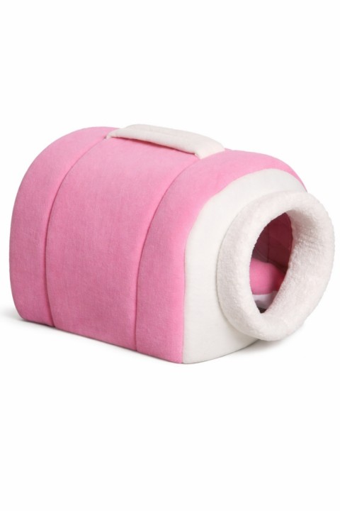 Trompet's Pembe Taşınabilir Kedi Yatağı