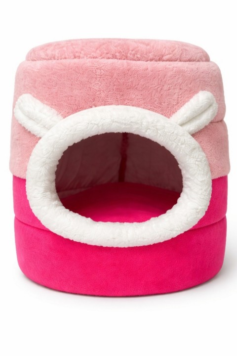 Trompet's Pembe Yıkanabilir Kutu Kedi Yatağı 40x40 Cm