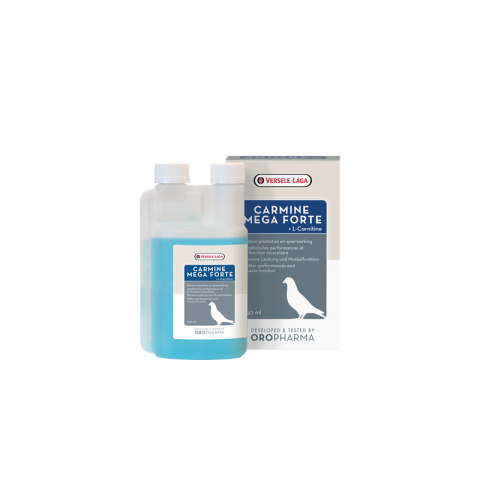 Versele Laga Oropharma Carmine Mega Forte Güvercin Sıvı L-karnitin Desteği 250ml