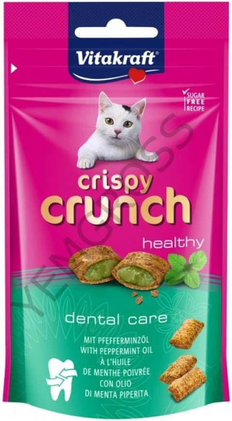 Vitakraft Crispy Crunch Naneli Kedi Ödül 60Gr (8)