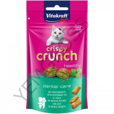 Vitakraft Crispy Crunch Naneli Kedi Ödül 60Gr (8)